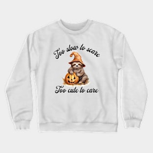 Halloween sloth Crewneck Sweatshirt